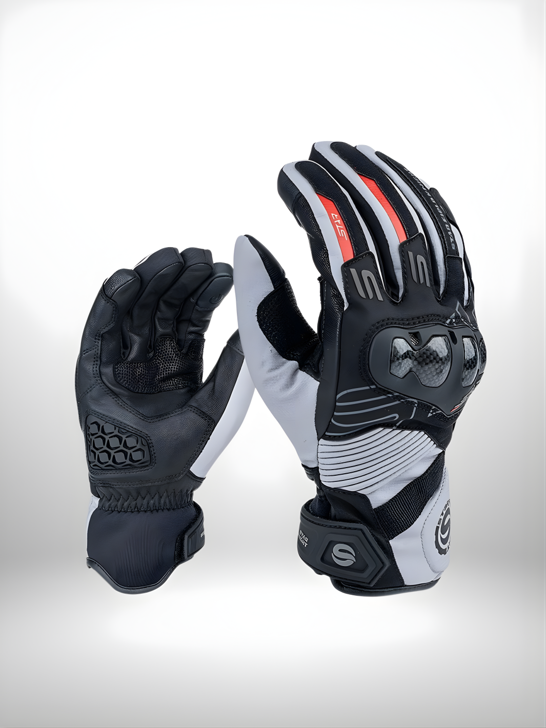 Gants de Moto <br> Hiver en Cuir