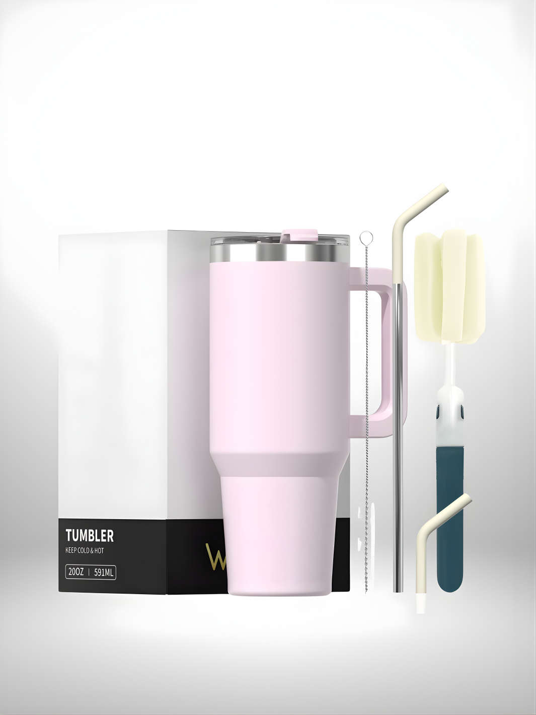 Gobelet Isotherme Inox <br> Grande Capacité