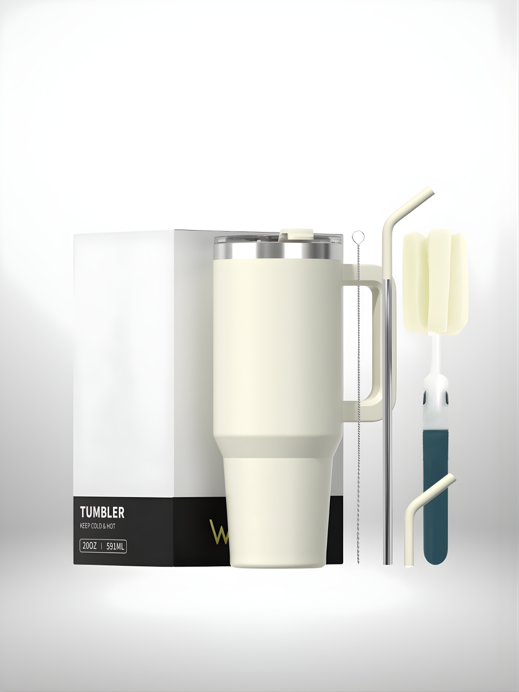 Gobelet Isotherme Inox <br> Grande Capacité