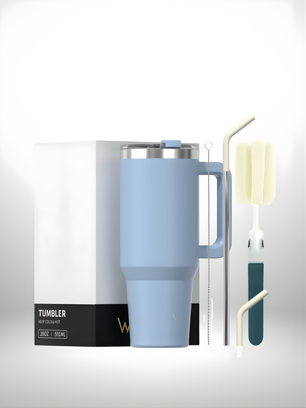 Gobelet Isotherme Inox <br> Grande Capacité