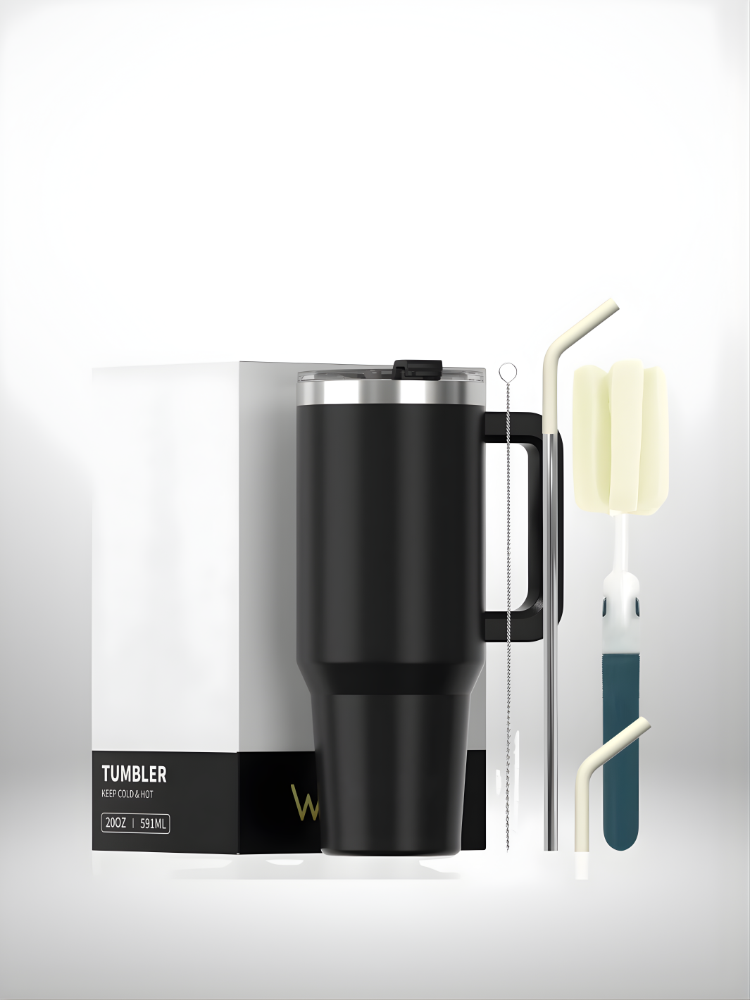 Gobelet Isotherme Inox <br> Grande Capacité