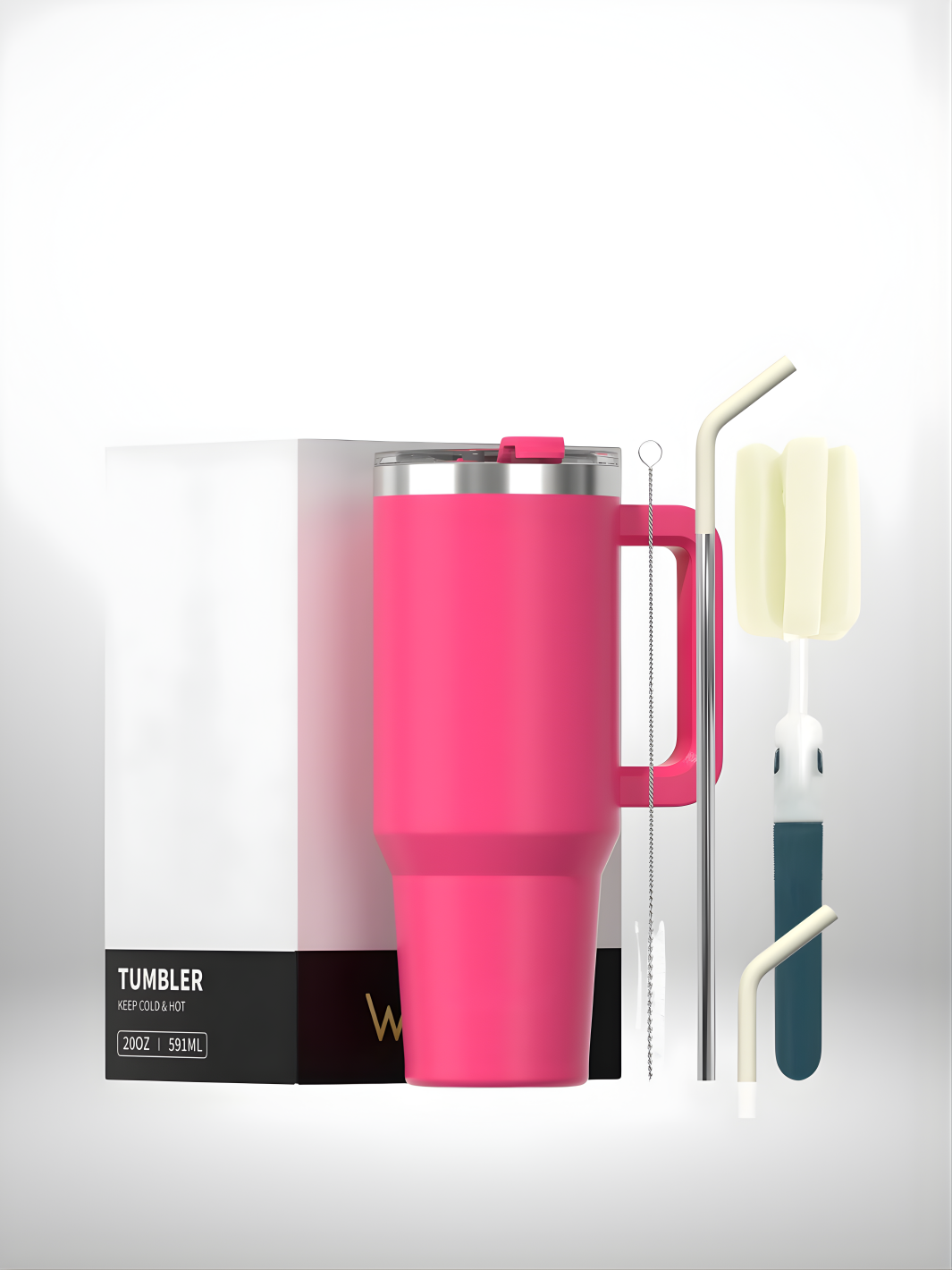 Gobelet Isotherme Inox <br> Grande Capacité