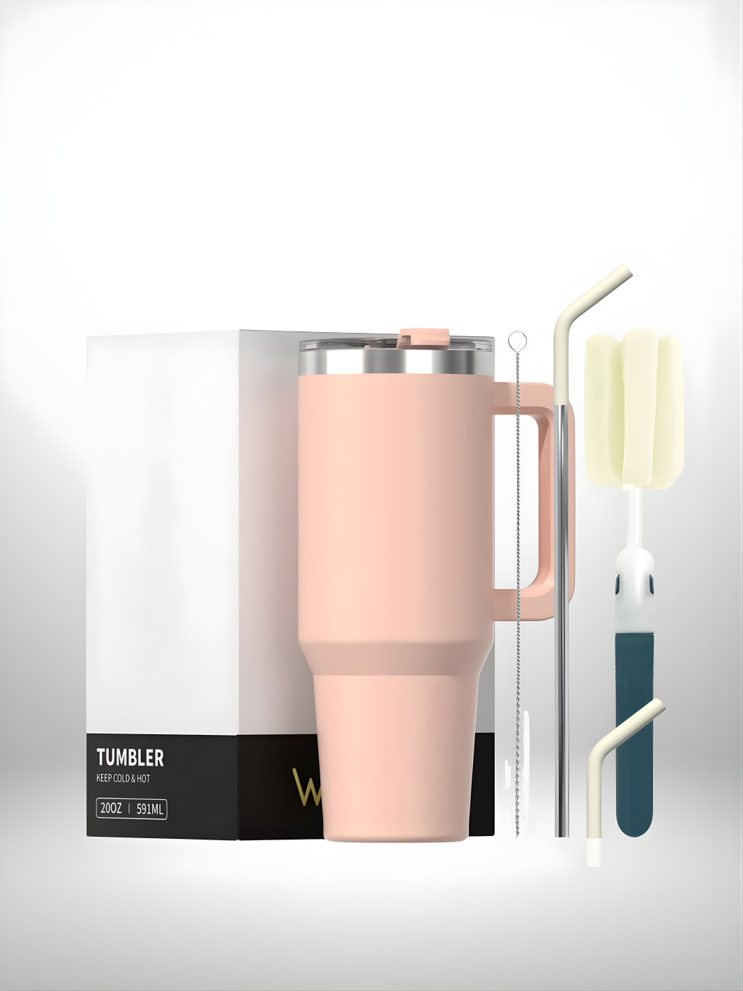 Gobelet Isotherme Inox <br> Grande Capacité