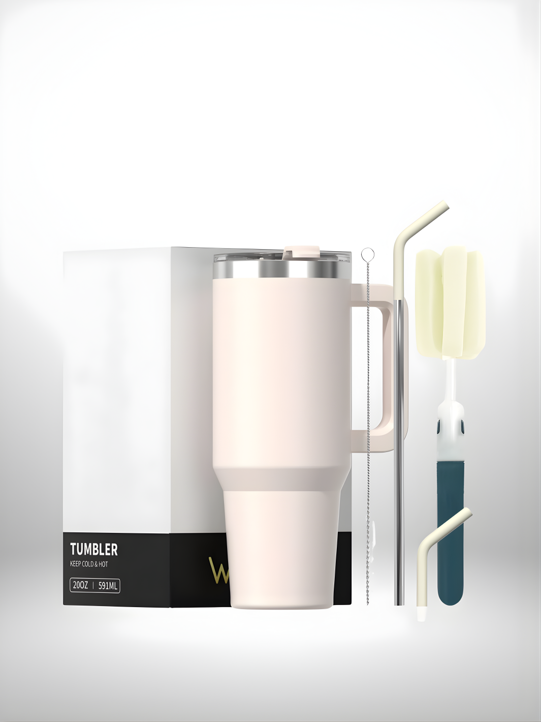 Gobelet Isotherme Inox <br> Grande Capacité