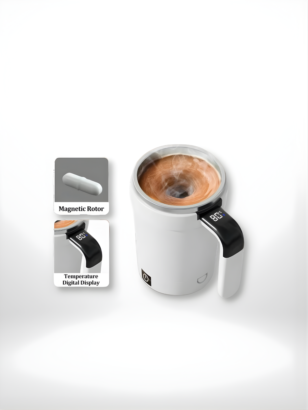 Mug Chauffant <br> Auto-Mixant